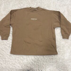 Essentials Brown Sweatshirt